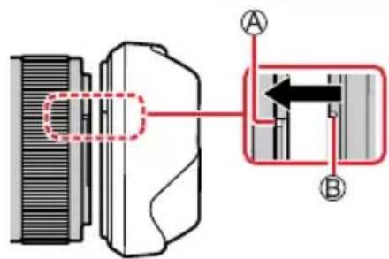 LEICA VLux 30 - Fixation du parasoleil - 2