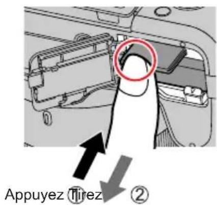 LEICA VLux 30 - Insertion et retrait de la carte - 2
