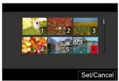 LEICA VLux 30 - Lorsqu'un écran similaire à celui de croite est affiché : - 1