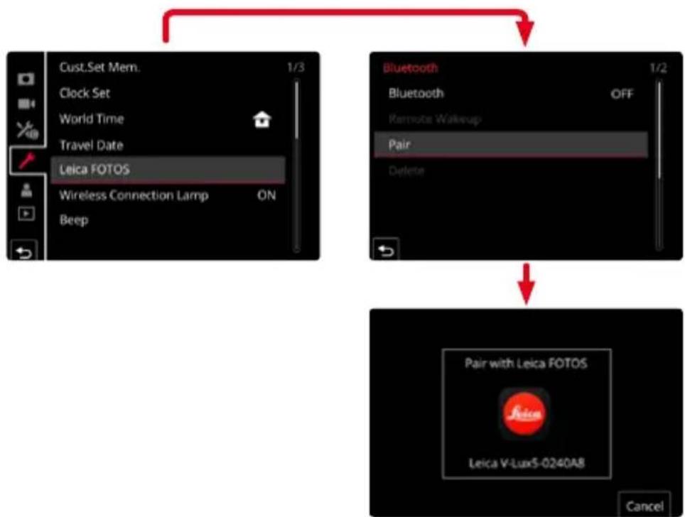 LEICA VLux 30 - ASSISTANT DE CONNEXION - 1