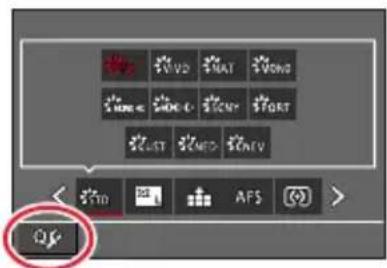 LEICA VLux 30 - Commutation du menu rapide sur votre élément préfééré - 1