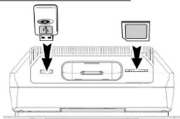 LENCO MCI400 - Lecture de fichiers audio MP3/WMA depuis un périphérique USB ou une carte mémoire - 1