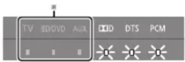 PANASONIC SCHTB20 - Die Anzeigen blinken von links nach rechts (+) oder von rechts nach links (−). - 1