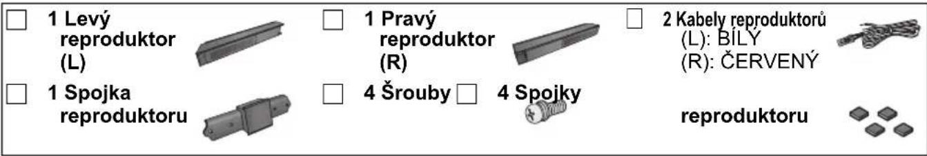 PANASONIC SCHTB20 - Umístěte reproduktory s použitím podložek - 1