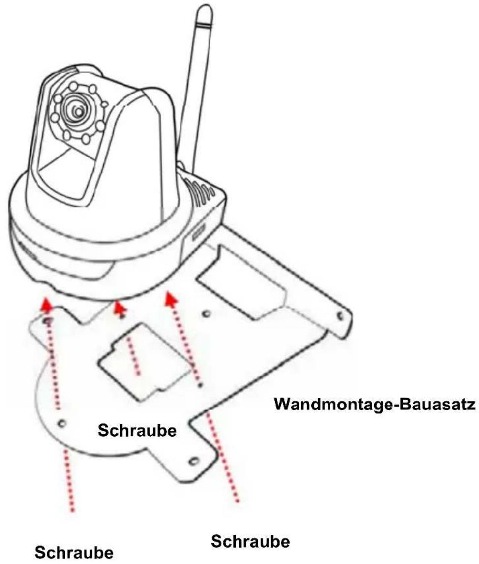 MARMITEK IP RoboCam 541 - Installation des Wandmontage-Bausatzes - 1