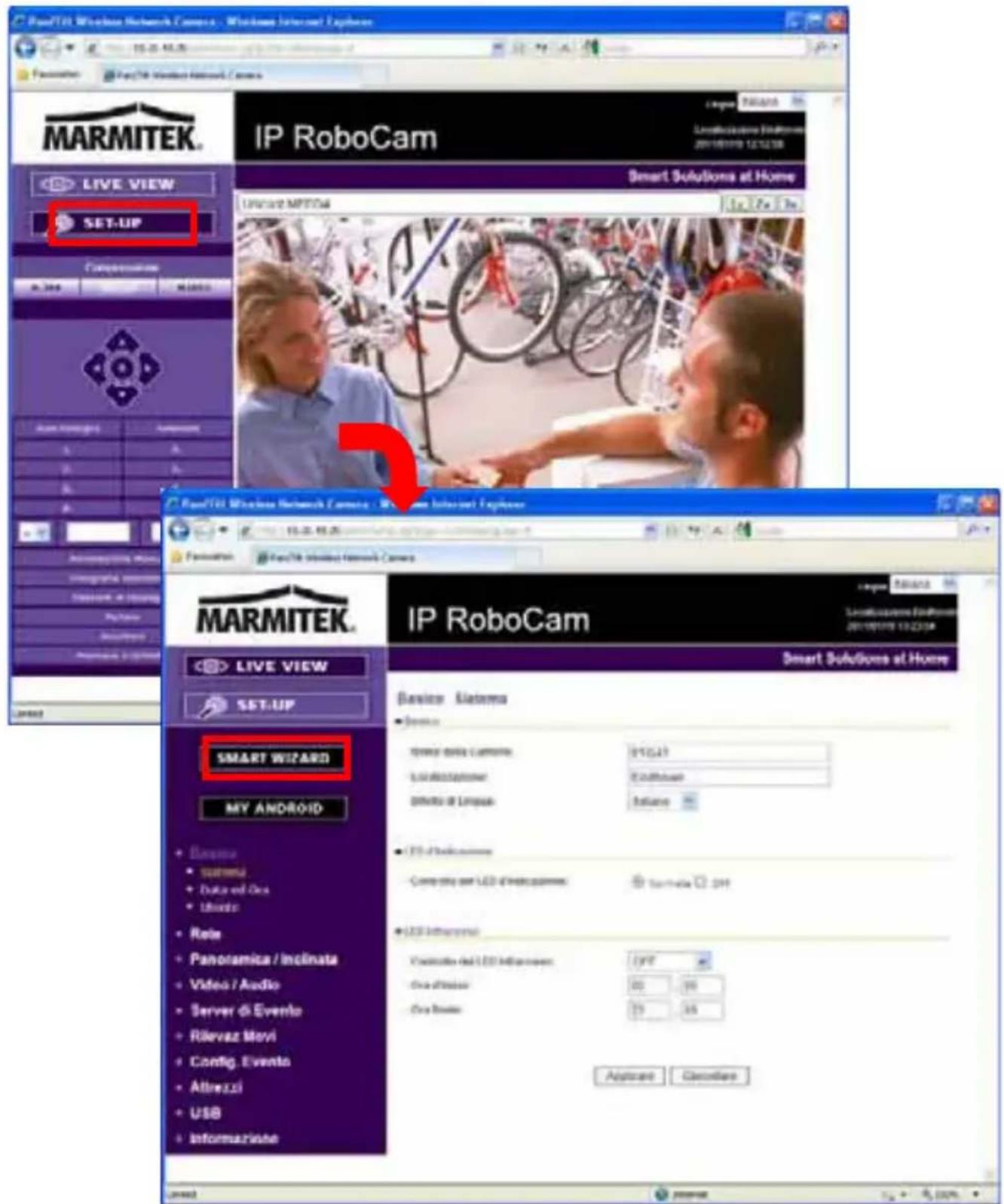 MARMITEK IP RoboCam 541 - Accedere alla telecamera - 2
