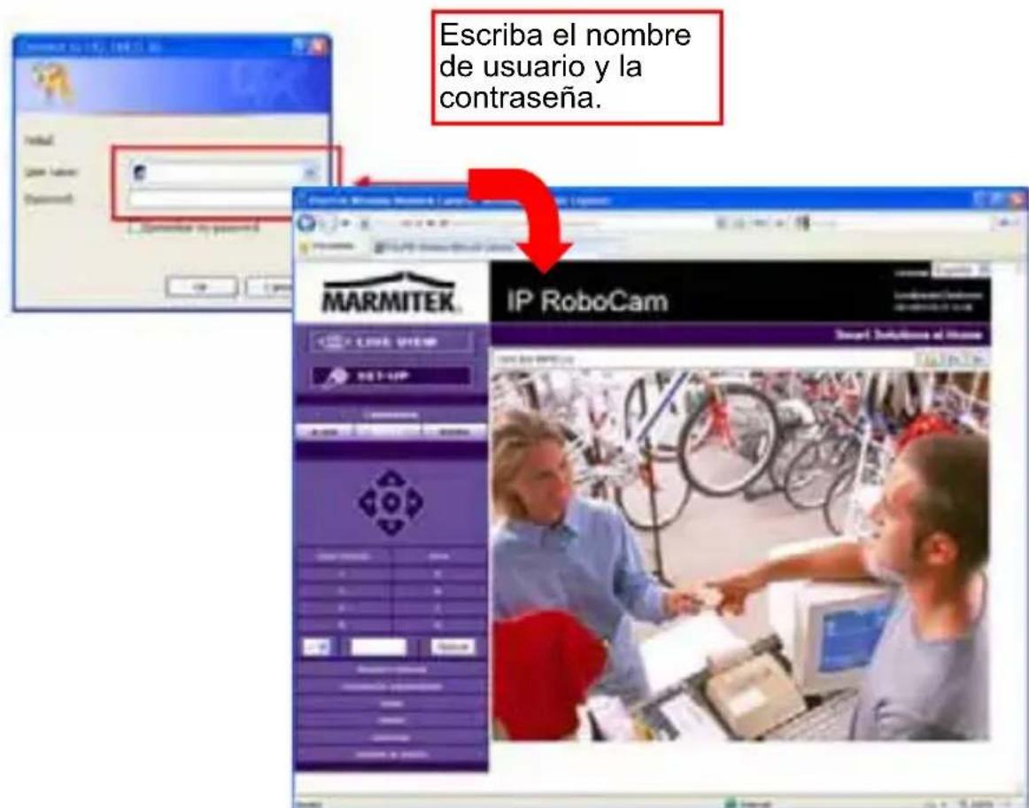 MARMITEK IP RoboCam 541 - Obtener acceso a la CAMERA - 2