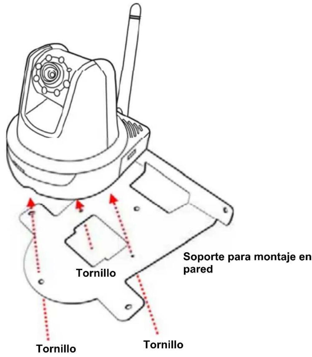 MARMITEK IP RoboCam 541 - Instalar el soporte para montaje en pared - 1