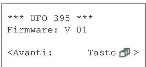 KATHREIN UFO 395 - Lettura della versione software - 2