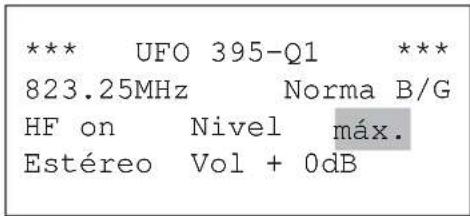 KATHREIN UFO 395 - Ajustar un niveau de salute común - 1