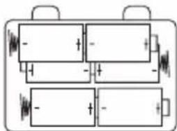 LEXIBOOK RCD102BB - Installation des piles - 1