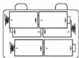 LEXIBOOK RCD102BB - Colocacao das pilhas - 1