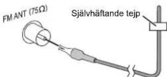 PANASONIC SCAKX14 - Anslut FM-inomhusantennen. - 1