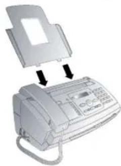 PHILIPS Magic 5 Eco Primo PPF631E - Mettre en place le plateau à papier - 1