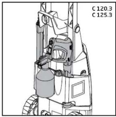 NILFISK C 125.38 PAD - Rangement des accessoires - 1