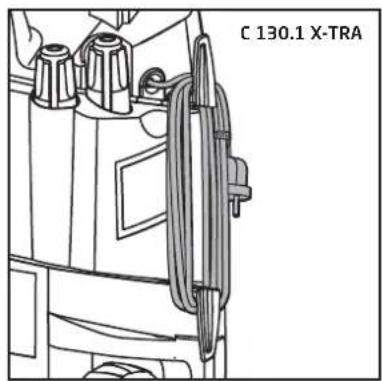 NILFISK C 125.38 PAD - Enroulement du cable électrique et du tuyau haute pression - 2