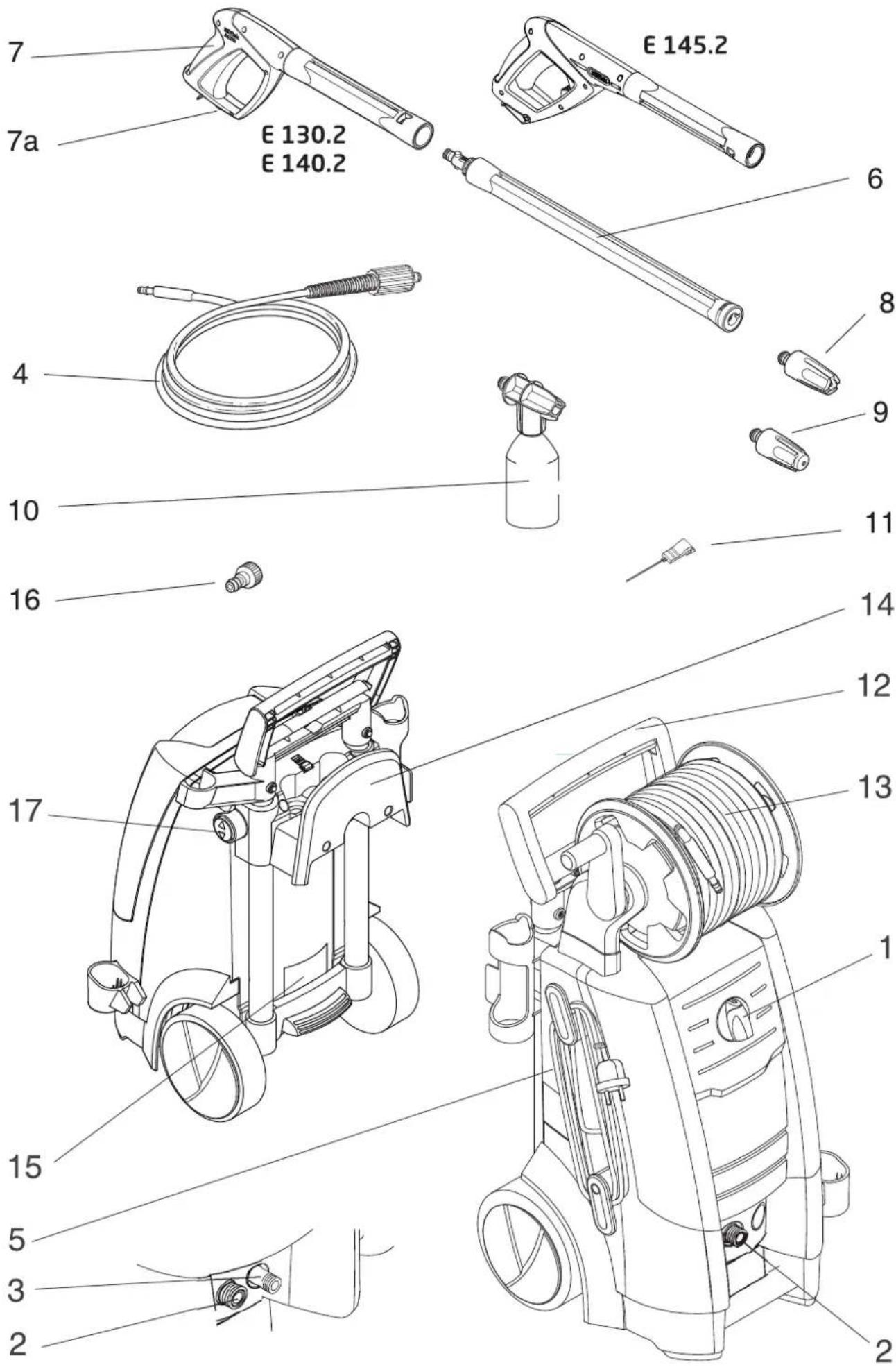 NILFISK E 140.29 PAD XTRA - Déclaration CE de conformité - 1
