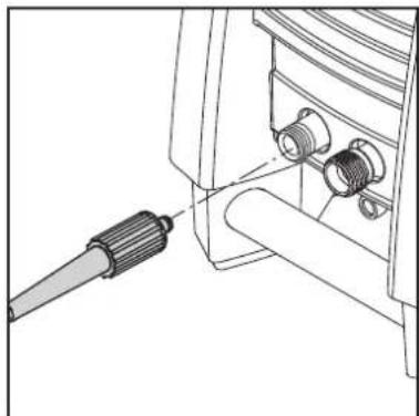 NILFISK P 150.210 XTRA - Connexion du tuyau haute pression - 1