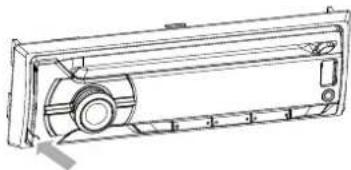 PHILIPS CarStudio CEM2100 - 拆開前面板 - 1