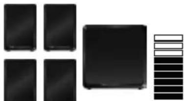 AUDIO PRO LV Sub - HOUSE CODE 2 - 4