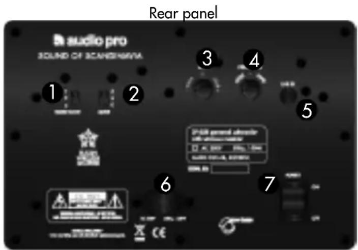 AUDIO PRO LV Sub - DESCRIPTION - 3