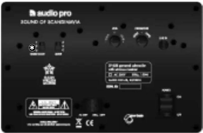 AUDIO PRO LV Sub - LV-SUB:N TALOKOODIN VAIHTAMINEN - 1