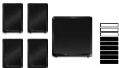 AUDIO PRO LV Sub - HOUSE CODE 2 - 4