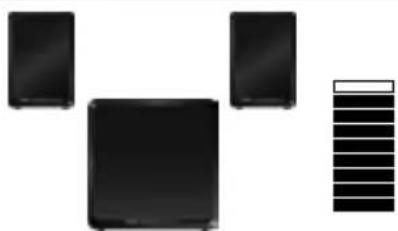AUDIO PRO LV Sub - HOUSE CODE 2 - 3