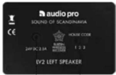AUDIO PRO Living LV2e - INHOUD VAN DE VERPAKKING - 5