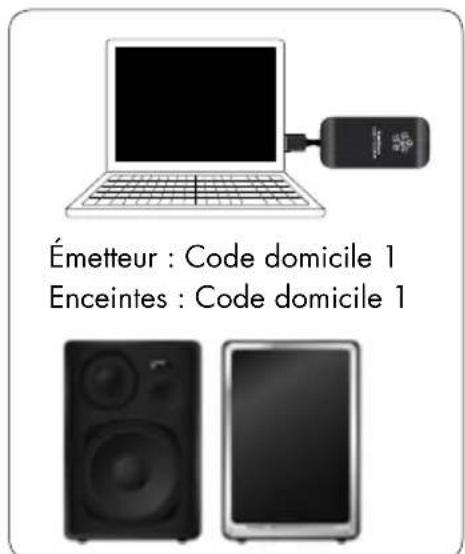 AUDIO PRO Living LV2e - SON SANS FIL PROVENANT D'ÉMETTEURS MULTIPLES, CODES DOMICILE 1,2 ET 3 - 1