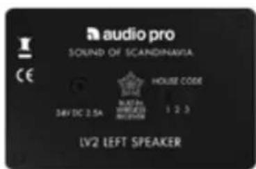 AUDIO PRO Living LV2e - SONIDO INALÁMBRICO DESDE MULTIPLES TRANSMISORES, CÓDIGOS DOMÉSTICOS 1, 2 Y 3 - 8