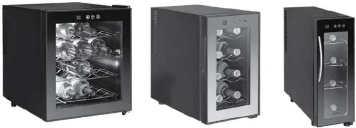 HAIER HVTM08ABS - Thermoelectric Wine Cellar Cave à vin à Thermoélectrique Enfriador de Vinos Termoeléctrico - 1