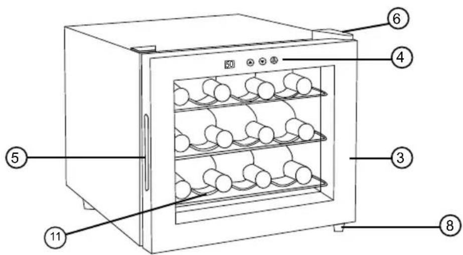 HAIER HVTM08ABS - PARTS AND FEATURES - 1