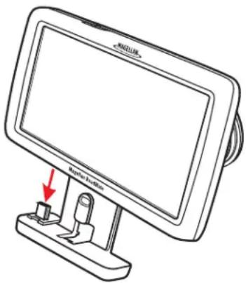 MAGELLAN RoadMate 2045 - Ajustement de la fixation pour une vue optimale - 1