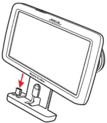 MAGELLAN RoadMate 9055 - Ajustement de la fixation pour une vue optimale - 1