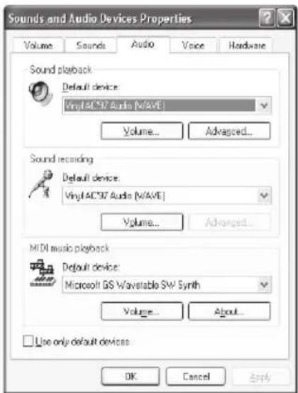 KONIG CMPWEBCAM40 - Audio settings - 3