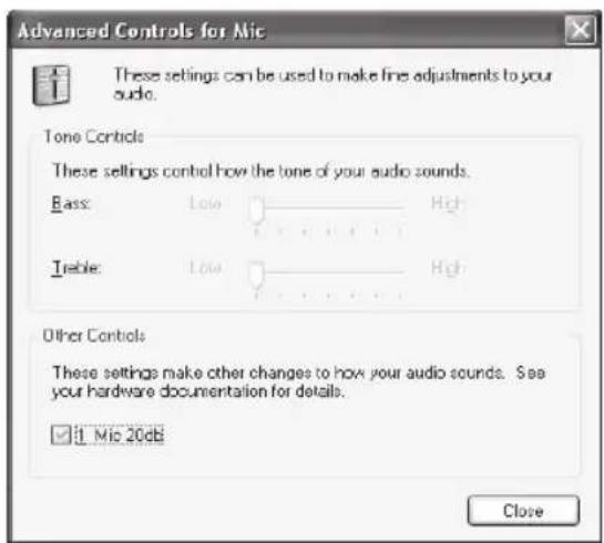 KONIG CMPWEBCAM40 - Paramétrage Audio - 6