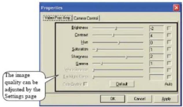 KONIG CMPWEBCAM95WH - CAMERA FUNCTIONS - 1