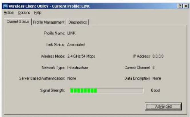 KONIG CMPWNPCI10 - État actuel (Current Status) - 1