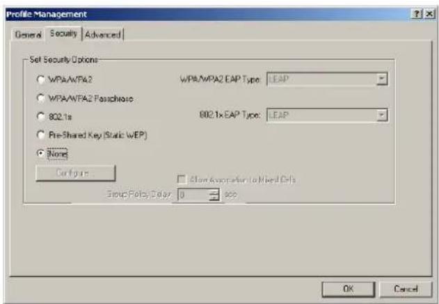 KONIG CMPWNPCI10 - Ajout ou modification du profil de configuration (Add or Modify a Configuration Profile) - 2