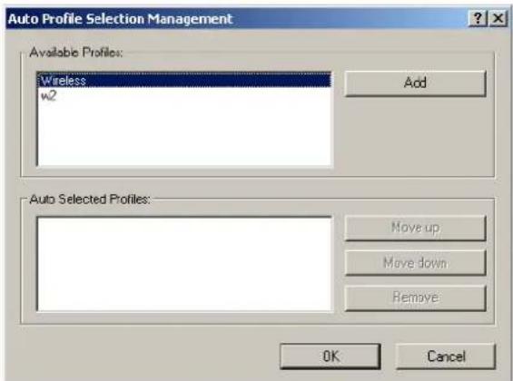 KONIG CMPWNPCI10 - Gestion de la selection automatique du profil (Auto Profile Selection Management) - 1