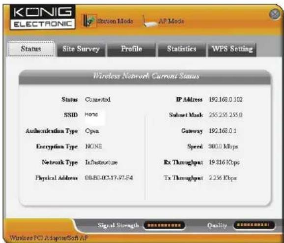 KONIG CMPWNPCI41 - Status - 1
