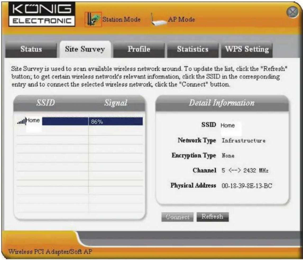 KONIG CMPWNPCI41 - Területvizsgálat - 1