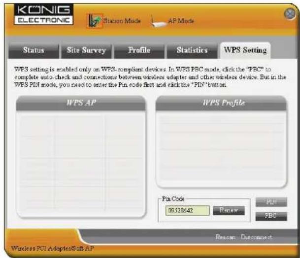 KONIG CMPWNPCI41 - Póthuon WPS - 1
