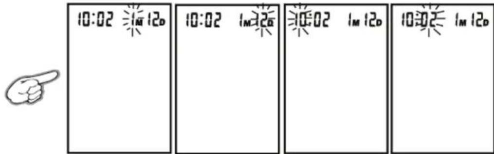 KONIG HCBLDPRESS11 - CLOCK AND DATE ADJUSTMENT - 1