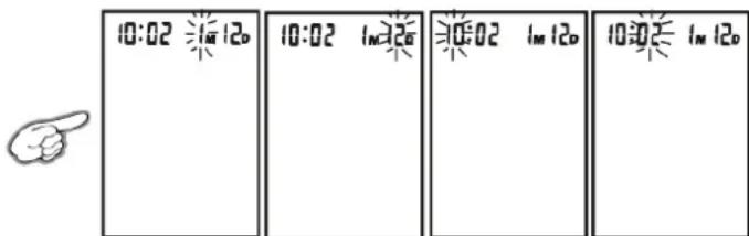 KONIG HCBLDPRESS11 - KLOK -EN DATUMINSTELLING - 1