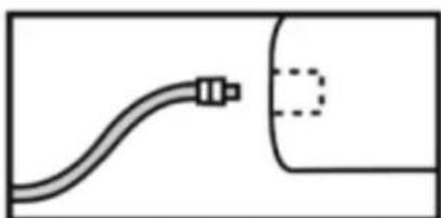 KONIG HCBLDPRESS21 - CONNECTING THE CUFF TO THE MONITOR - 1