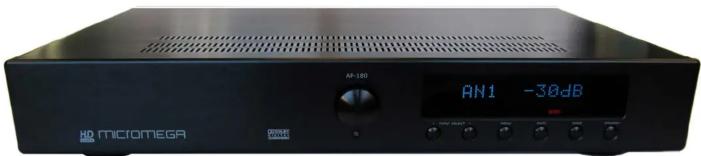 Micromega AP 180 - NOTICE D'UTILISATION - 1