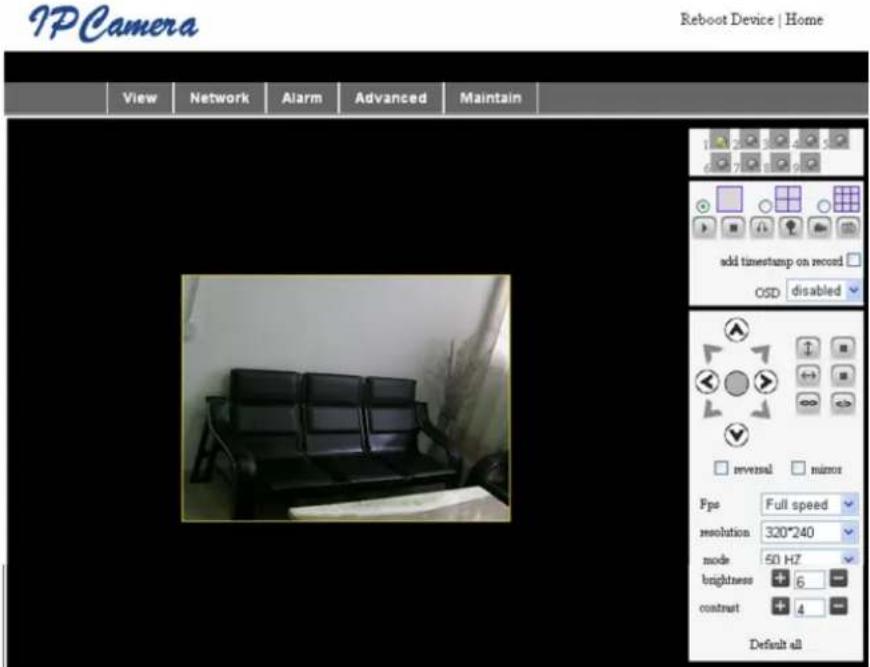 KONIG CMPNWIPCAM31 - Consultation de laamera à adresse IP - 2
