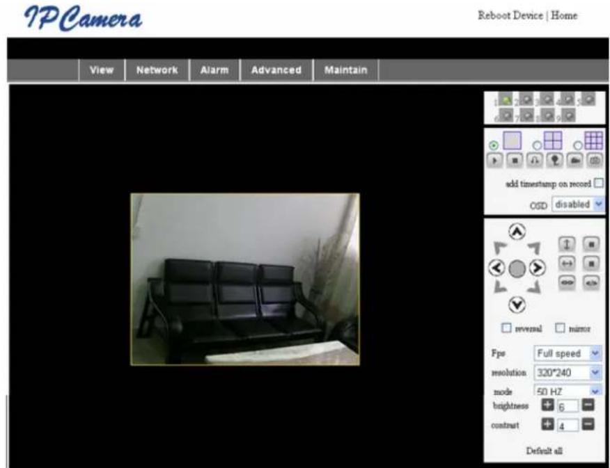 KONIG CMPNWIPCAM31 - De IP-camera bezoeken - 2